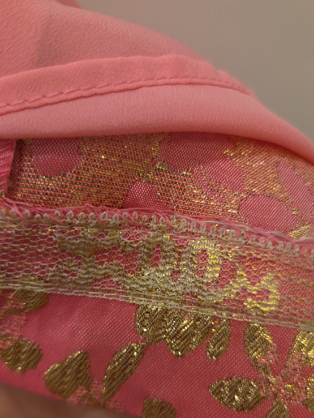 Lilly Pulitzer Tazie Dress Hot Pink & Gold Size 6 - Picture 7 of 11